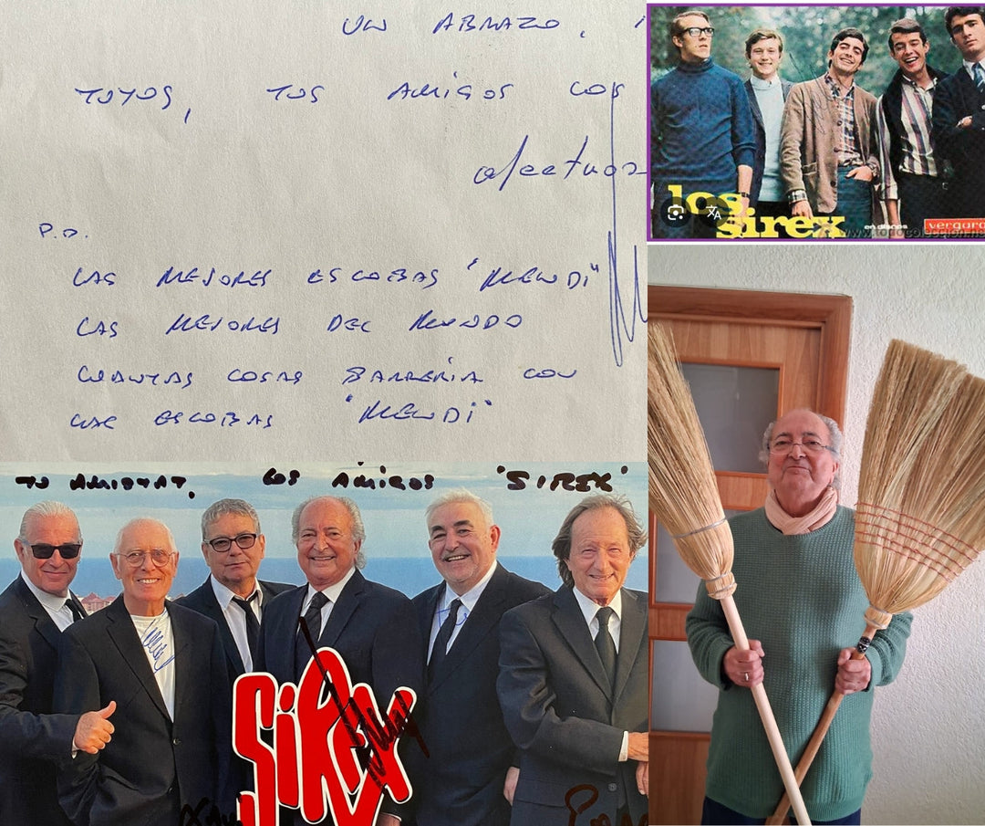 Si yo tuviera una escoba cantaban Los Sirex, pues ya tienen la escoba tan buscada, y es una de Mendi