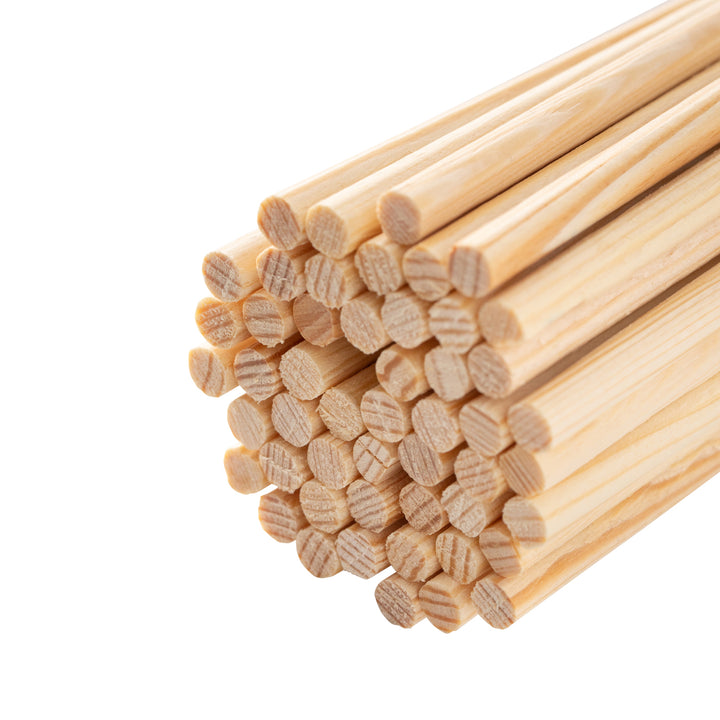 150 Mini Wooden Sticks 5 mm