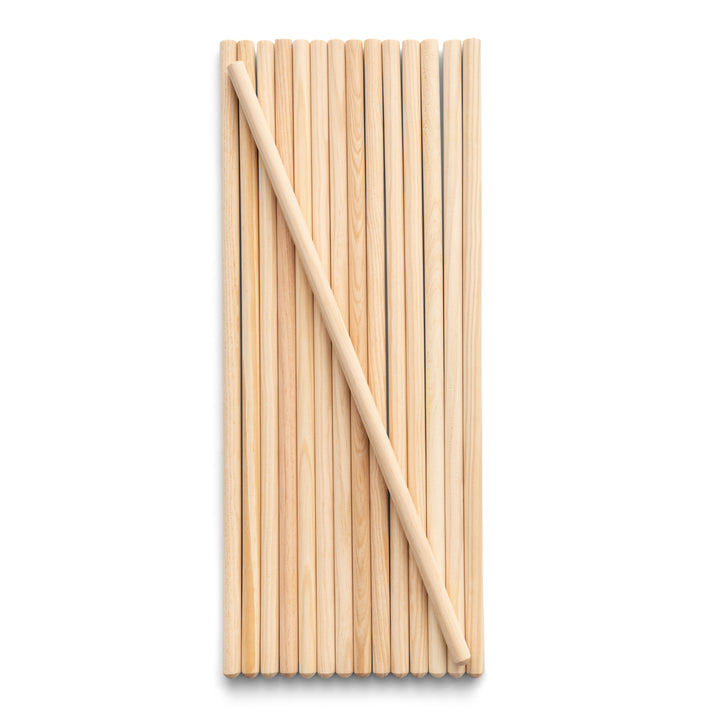 Mendi Palo de Madera 70 cm x Ø 20 mm