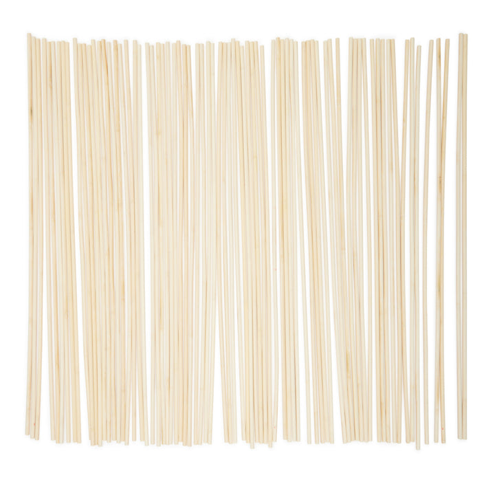 Holzstäbe von 50 cm und 10 mm Durchmesser