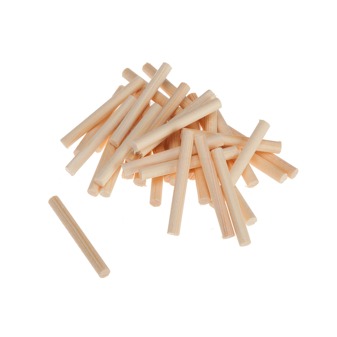Palitos de Madera de 5 cm y Ø 5,5