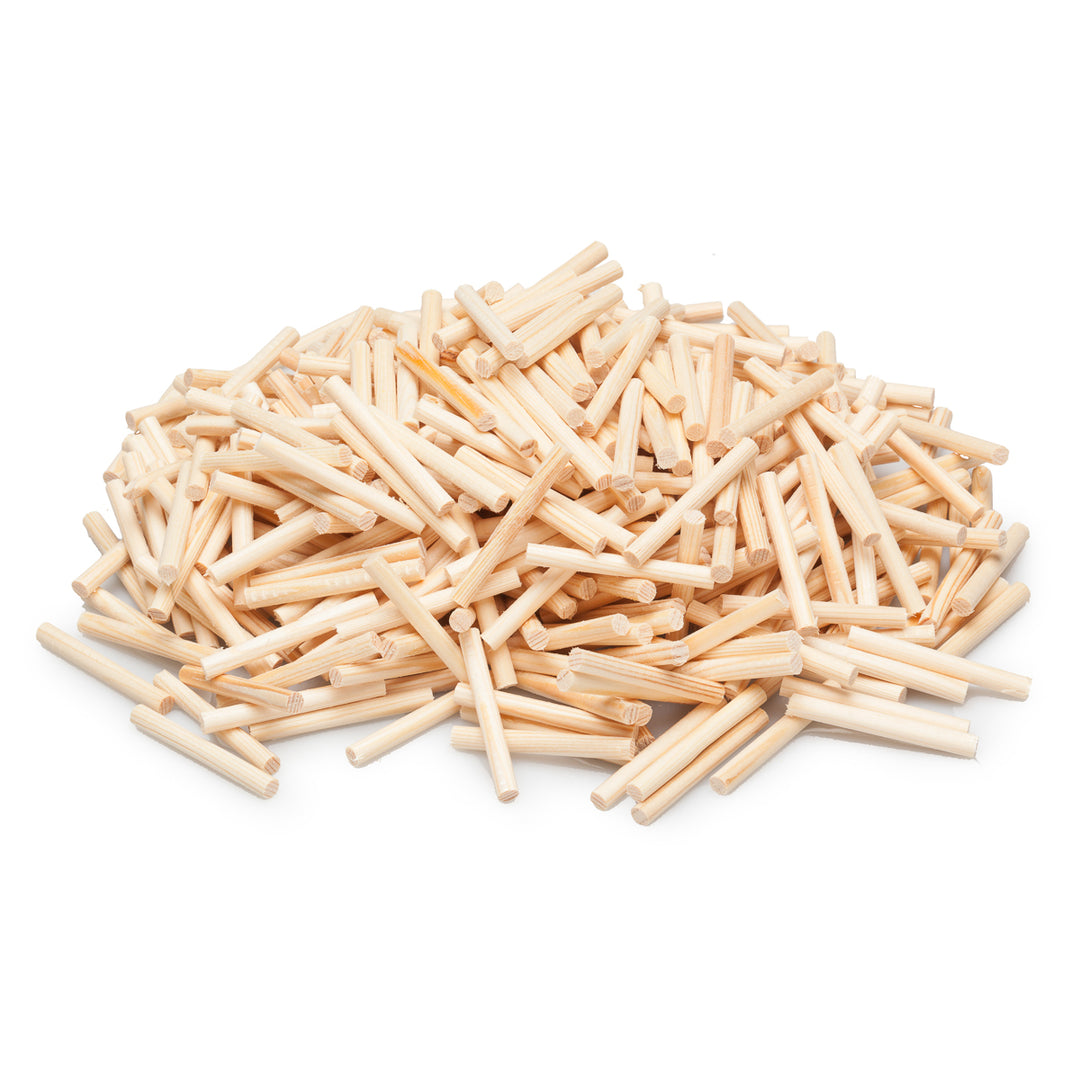 Palitos de Madera de 5 cm y Ø 5,5